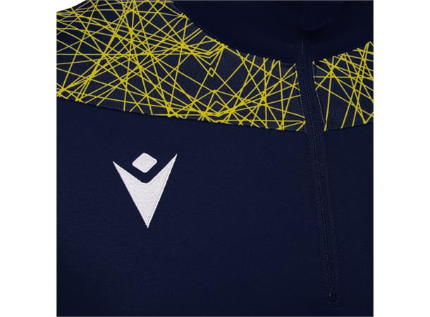 Tagus 1/4 Zip Top NAVY/GUL  XS Teknisk treningsgenser - Unisex 