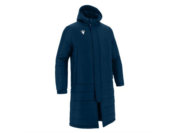 Turvey Long Bench Jacket NAV S Coachjakke - ekstra lang 