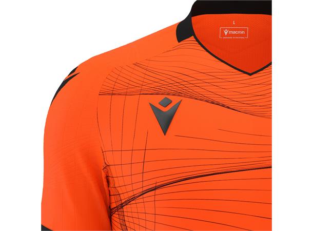 Wyvern Eco Match Day Shirt ORA/BLK XL Teknisk drakt i ECO-tekstil - Unisex 