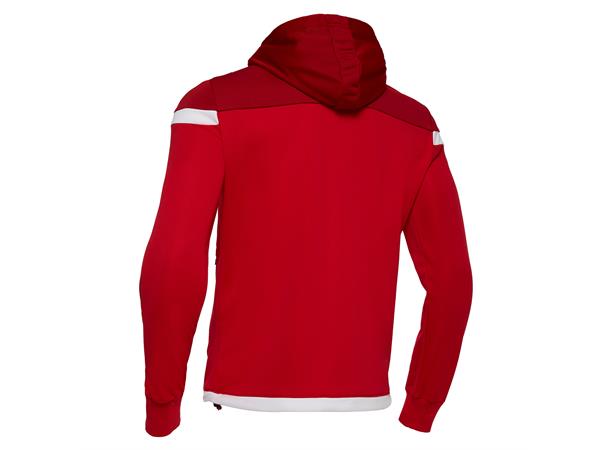 Eadesy Hoody Full Zip Top RED/WHT M Overtrekksjakke 